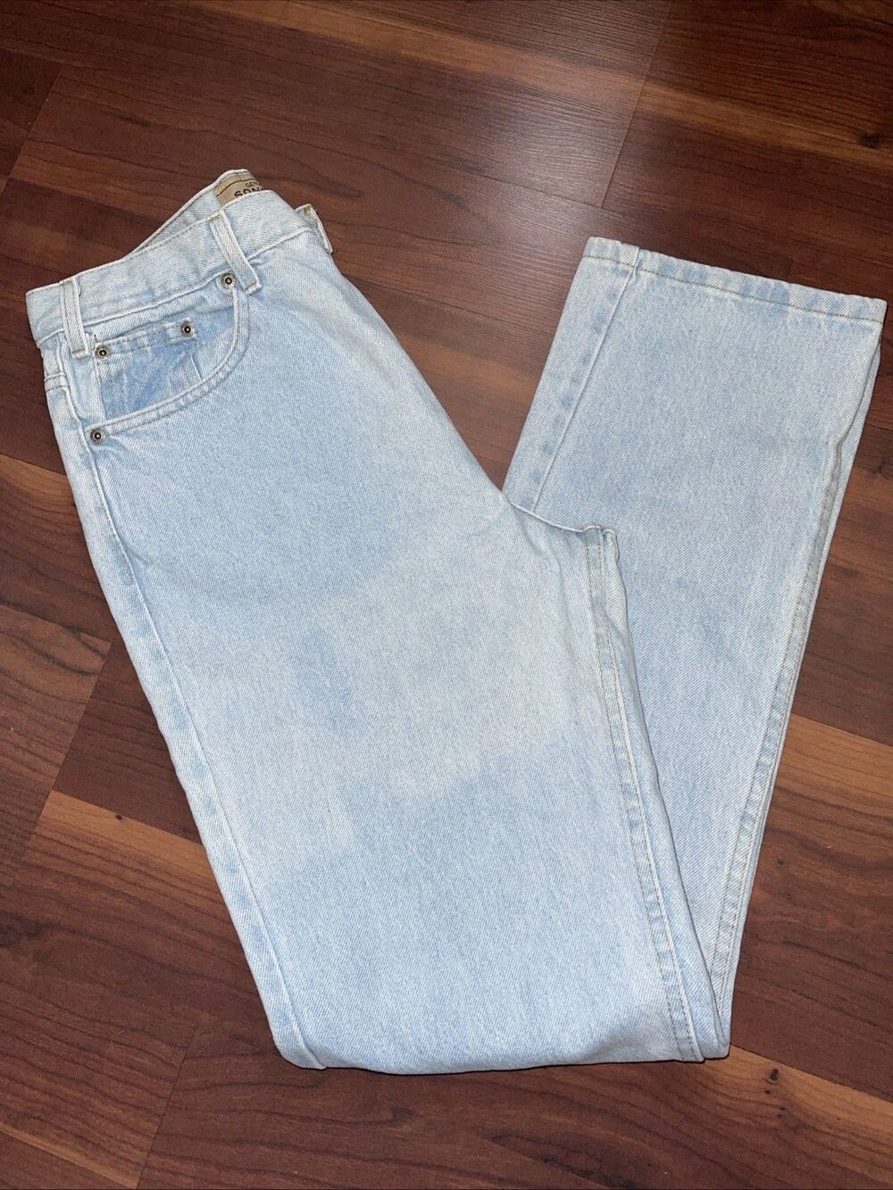 SONOMA BLUE JEAN MENS 33x32 Classic FIT STRAIGHT LEG 100% COTTON DENIM NEW NWT